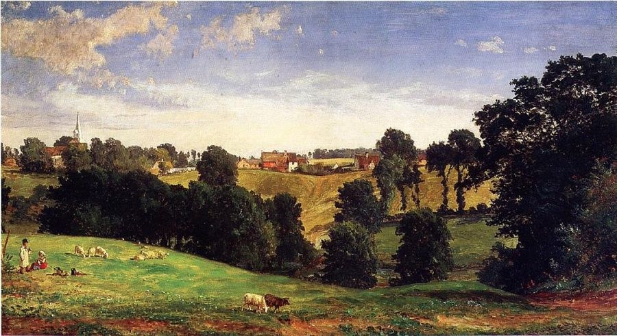 Jasper Francis Cropsey View of Stifford